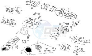 Quasar 180 drawing Headlight-Taillight