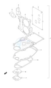 DF 9.9 drawing Gasket Set