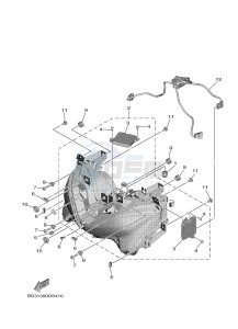 XP530 XP530-A TMAX SX ABS (BX38) drawing HEADLIGHT