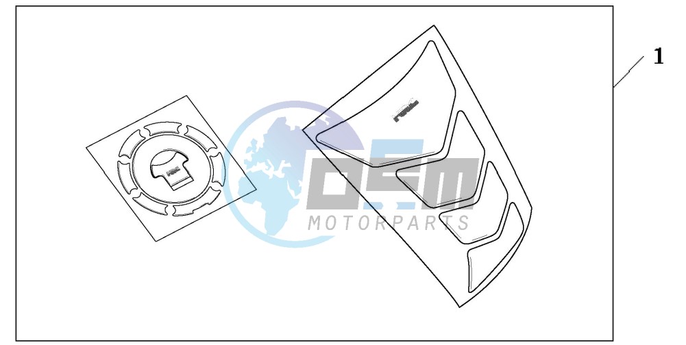 TANKPAD / FUEL LID COVER