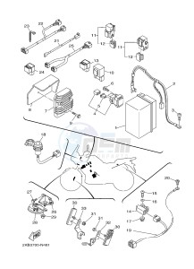 XT1200ZE SUPER TENERE ABS (2KBF) drawing ELECTRICAL 2