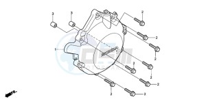 CBF1000 drawing A.C. GENERATOR COVER