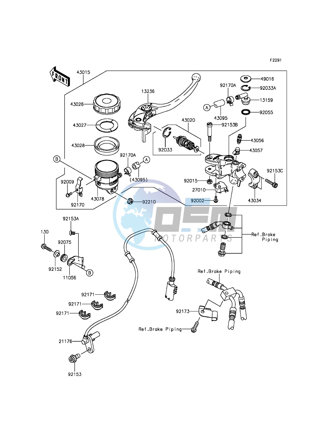 Front Master Cylinder