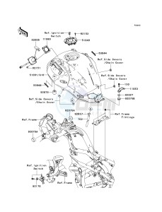 KLE 650 A [VERSYS EUROPEAN] (A7F-A8F) A8F drawing FUEL TANK