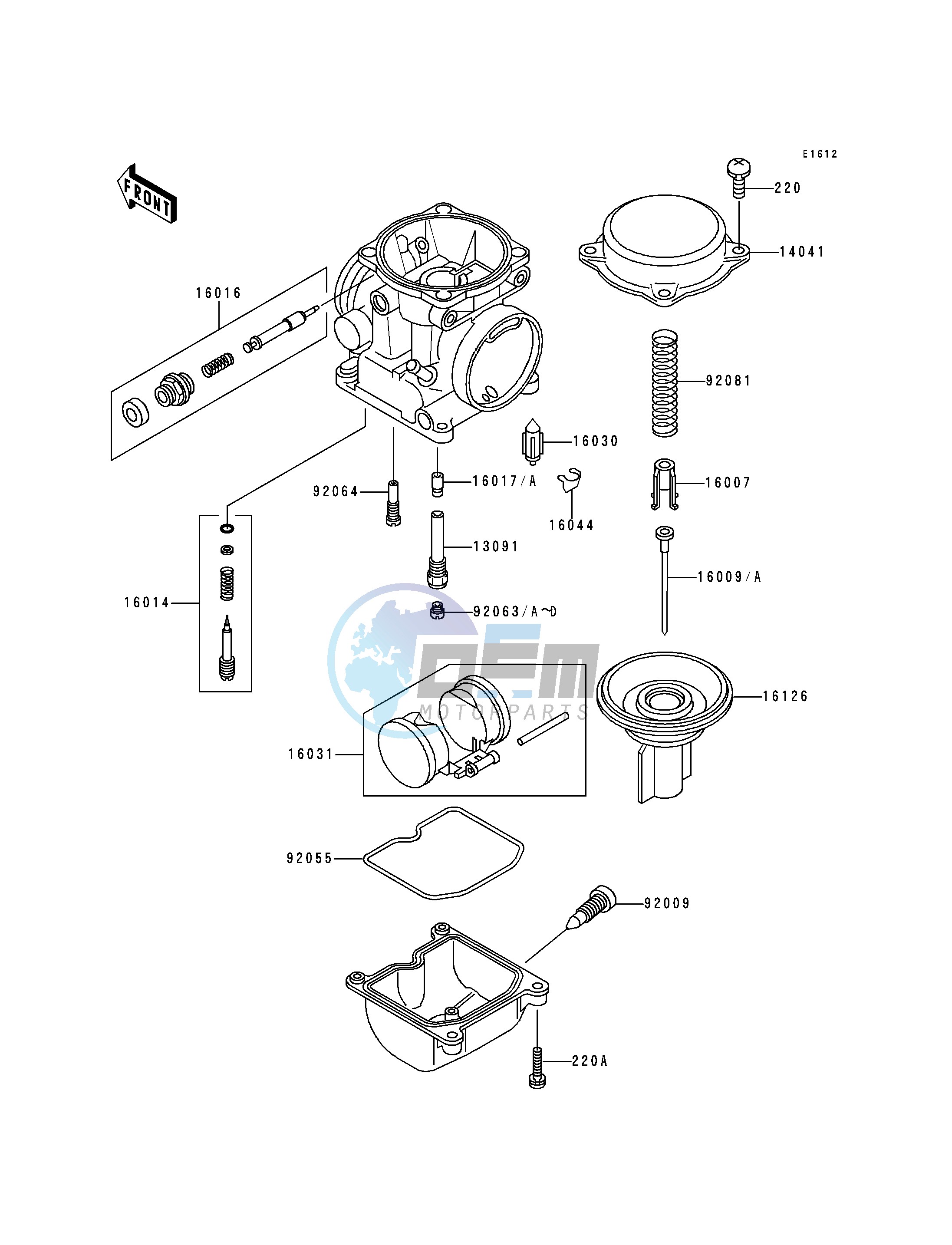 CARBURETOR PARTS