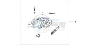 CBF1000A9 EK drawing RR.CARRIER BASE