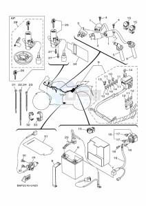 YZF320-A YZF-R3 (B7P3) drawing ELECTRICAL 1