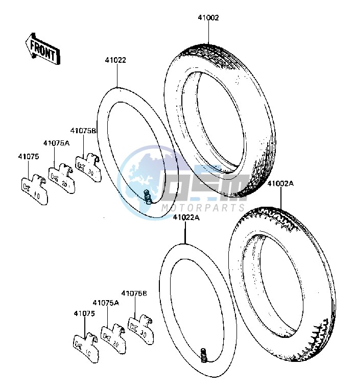 TIRES -- 81-83 D2_D3_D4_D5- -