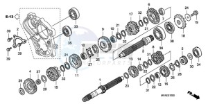 CBF1000SA UK - (E / ABS MKH) drawing TRANSMISSION