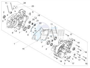 RS 50 RS4 50 2T E4 (APAC, EMEA) drawing Crankcases I