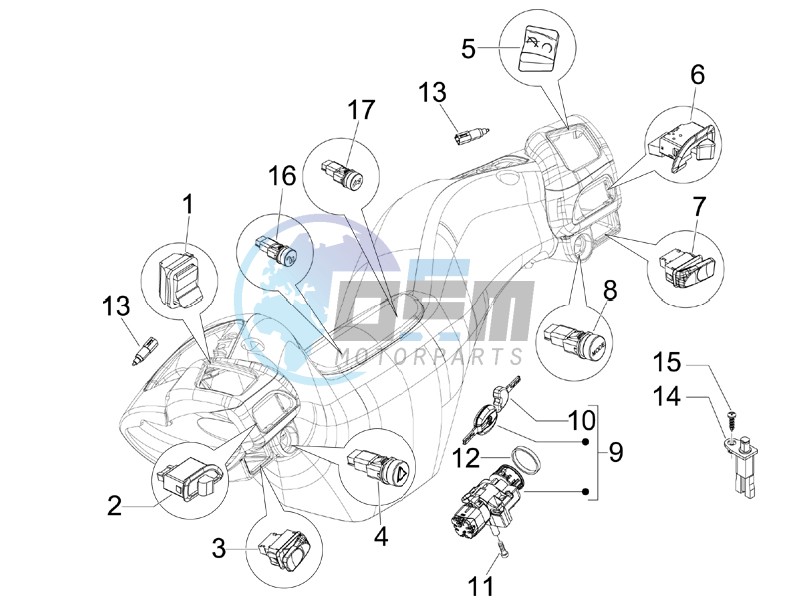 Selectors - Switches - Buttons