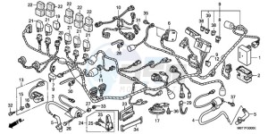 XL1000V9 Ireland - (EK) drawing WIRE HARNESS (XL1000V)