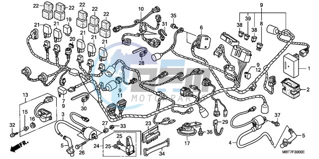 WIRE HARNESS (XL1000V)