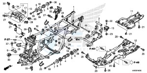 TRX500FA5G TRX500FA Europe Direct - (ED) drawing FRAME BODY