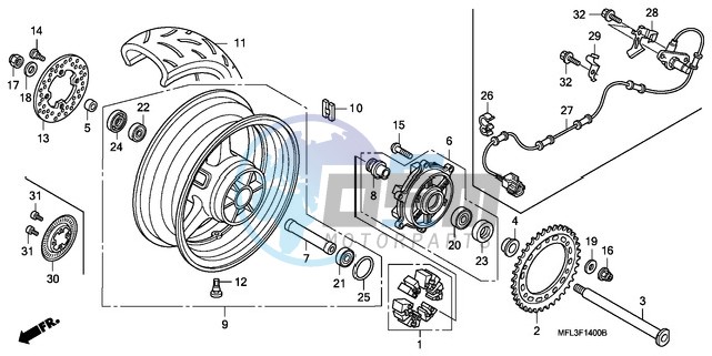 REAR WHEEL