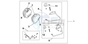 VFR800A drawing KIT PANNI*NHA64P*