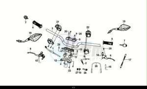 JET 14 50 (XC05W2-NL) (E5) (M1) drawing CABLE - SWITCH - HANDLE LEVER