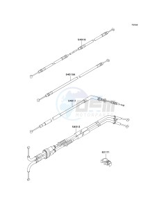 ZR 1000 B [Z1000 EUROPEAN] (B7F-B9F) B7F drawing CABLES