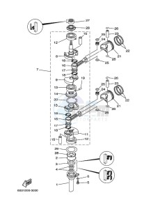 E15D drawing CRANKSHAFT--PISTON