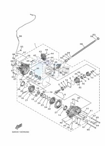 YXE850EN YX85EPAN (BANP) drawing FRONT DIFFERENTIAL