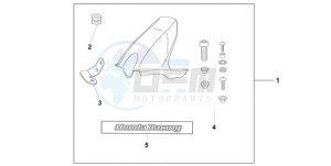 CBR1000RR9 Europe Direct - (ED / MME) drawing HUGGER CANDY TAHTIAN BLUE