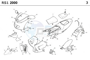 RS1 CASTROL 50 drawing PLASTICS