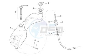 SR 125-150 drawing Oil tank