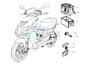 NRG POWER DT 50 drawing Battery