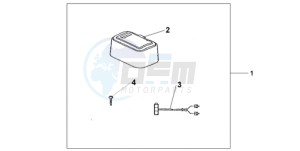 GL18009 Europe Direct - (ED / AB NAV) drawing TRUNK INNER LAMP