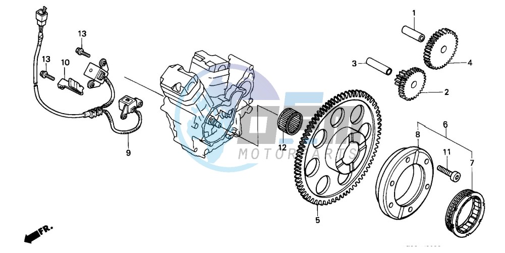 PULSE GENERATOR/ STARTING CLUTCH