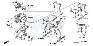 VFR1200FDD VFR1200F Dual Clutch UK - (E) drawing ABS MODULATOR