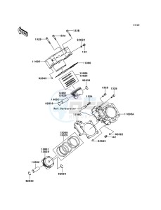 KFX700 KSV700A7F EU drawing Cylinder/Piston(s)