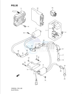 SV650/S drawing ELECTRICAL (SV650SL1 E24)