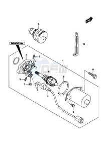 LT-Z50 drawing STARTING MOTOR