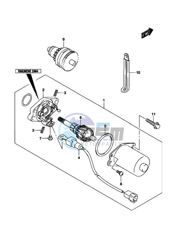 STARTING MOTOR