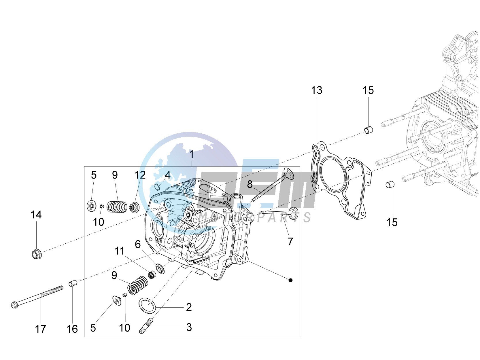 Cylinder head unit - Valve