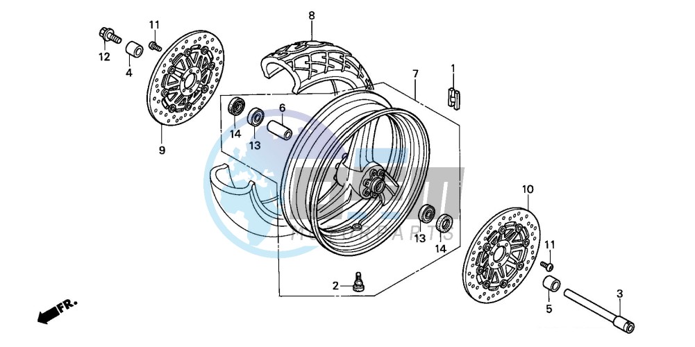 FRONT WHEEL