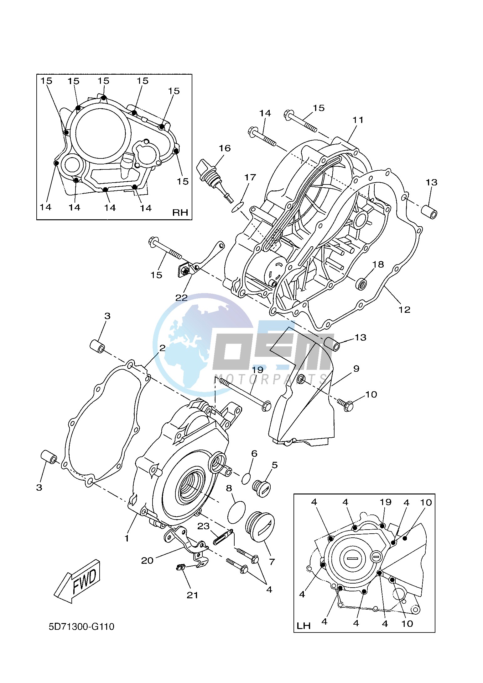 CRANKCASE COVER 1