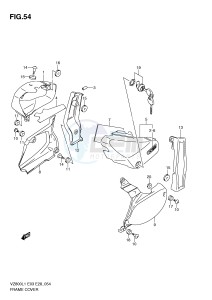 VZ800 (E3-E28) MARAUDER drawing FRAME COVER (VZ800L1 E33)