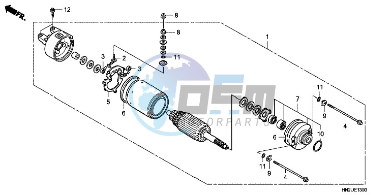 STARTER MOTOR