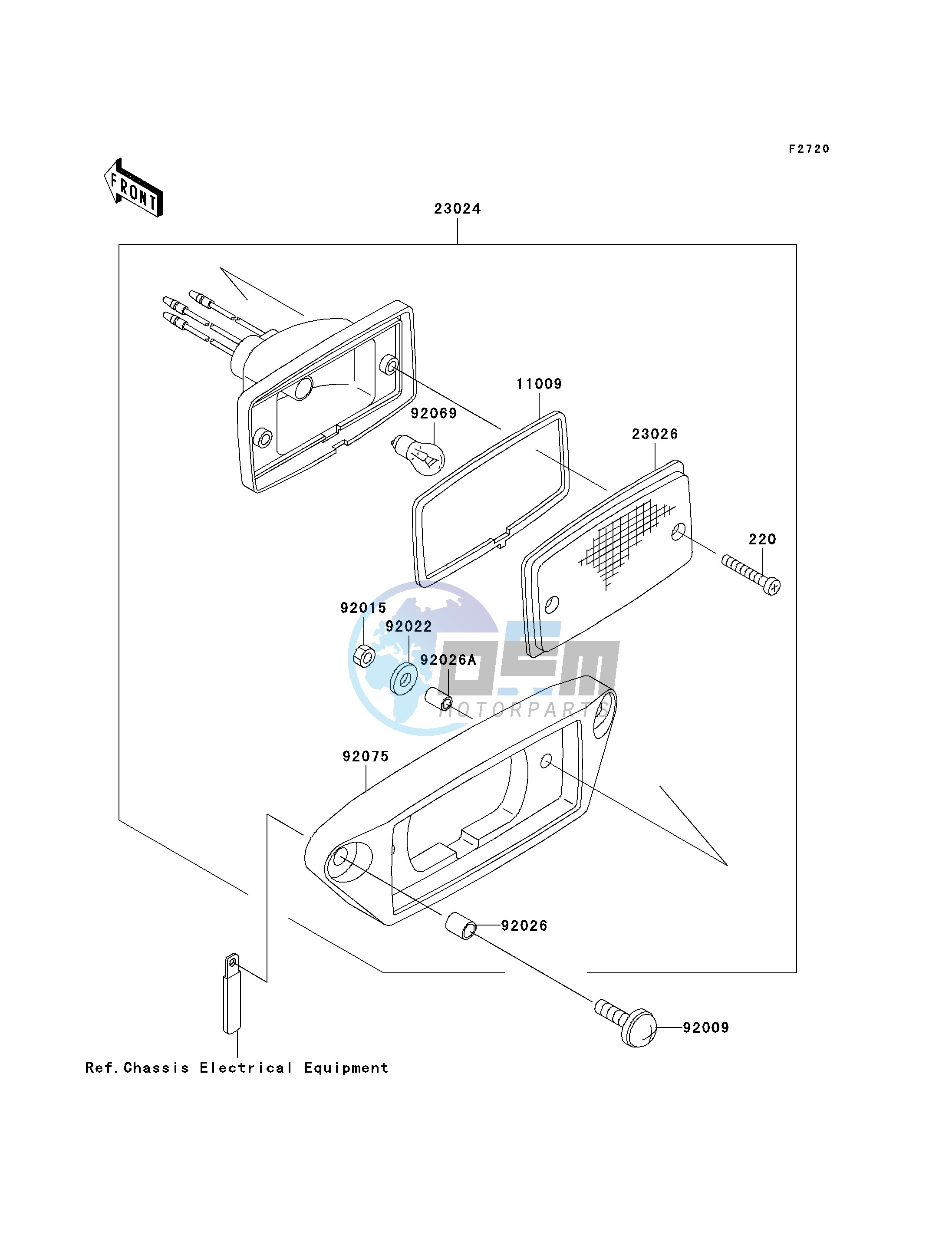 TAILLIGHT-- S- -