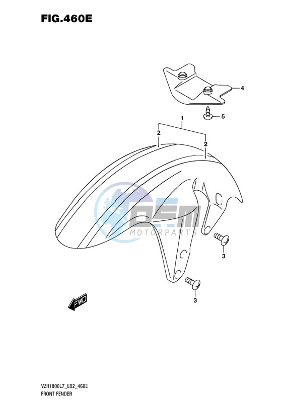 FRONT FENDER (FOR BBD)