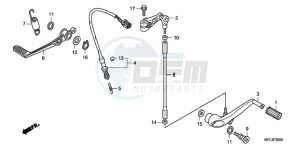 CBR1000RR9 Australia - (U / MME SPC) drawing PEDAL