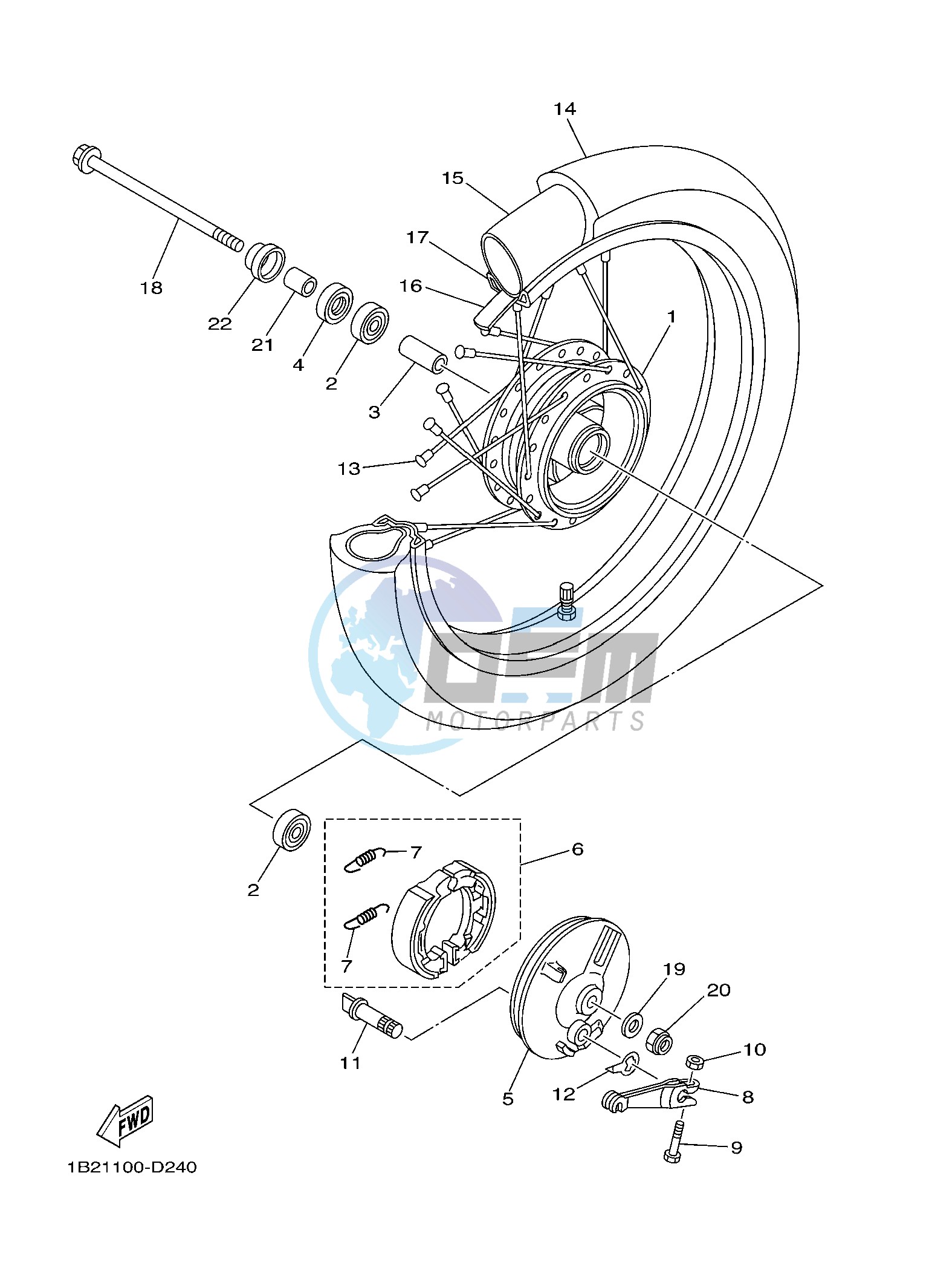 FRONT WHEEL