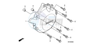 CBF1000T9 F / ABS CMF drawing A.C. GENERATOR COVER