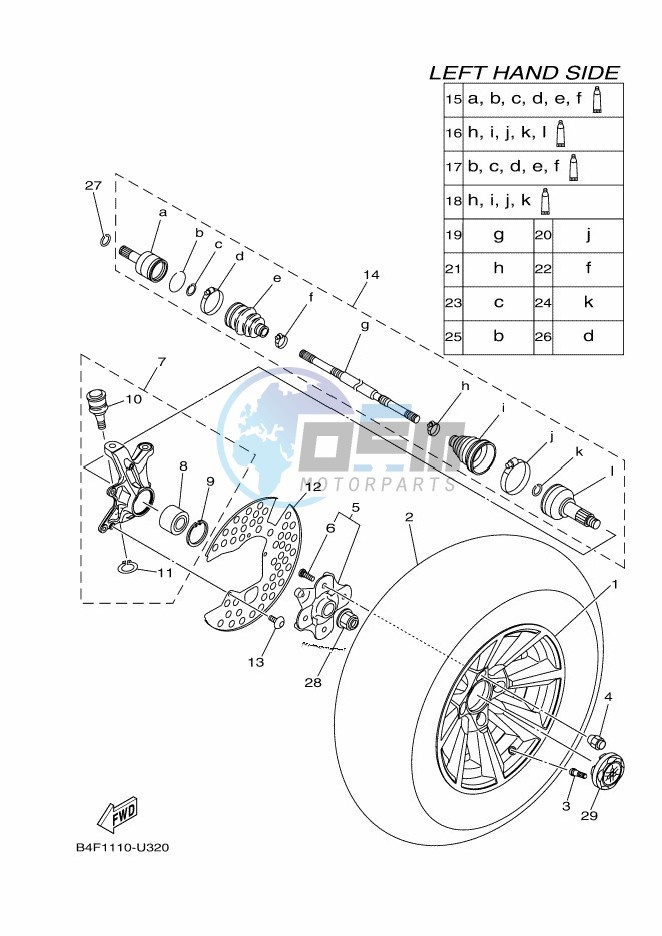 FRONT WHEEL