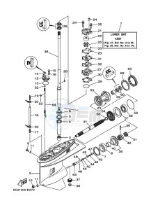 FT50GETL drawing LOWER-CASING-x-DRIVE-1