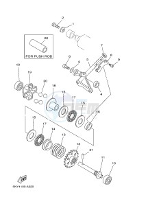 YZ125 (1SRM 1SRN 1SRP 1SRR 1SRR) drawing GOVERNOR