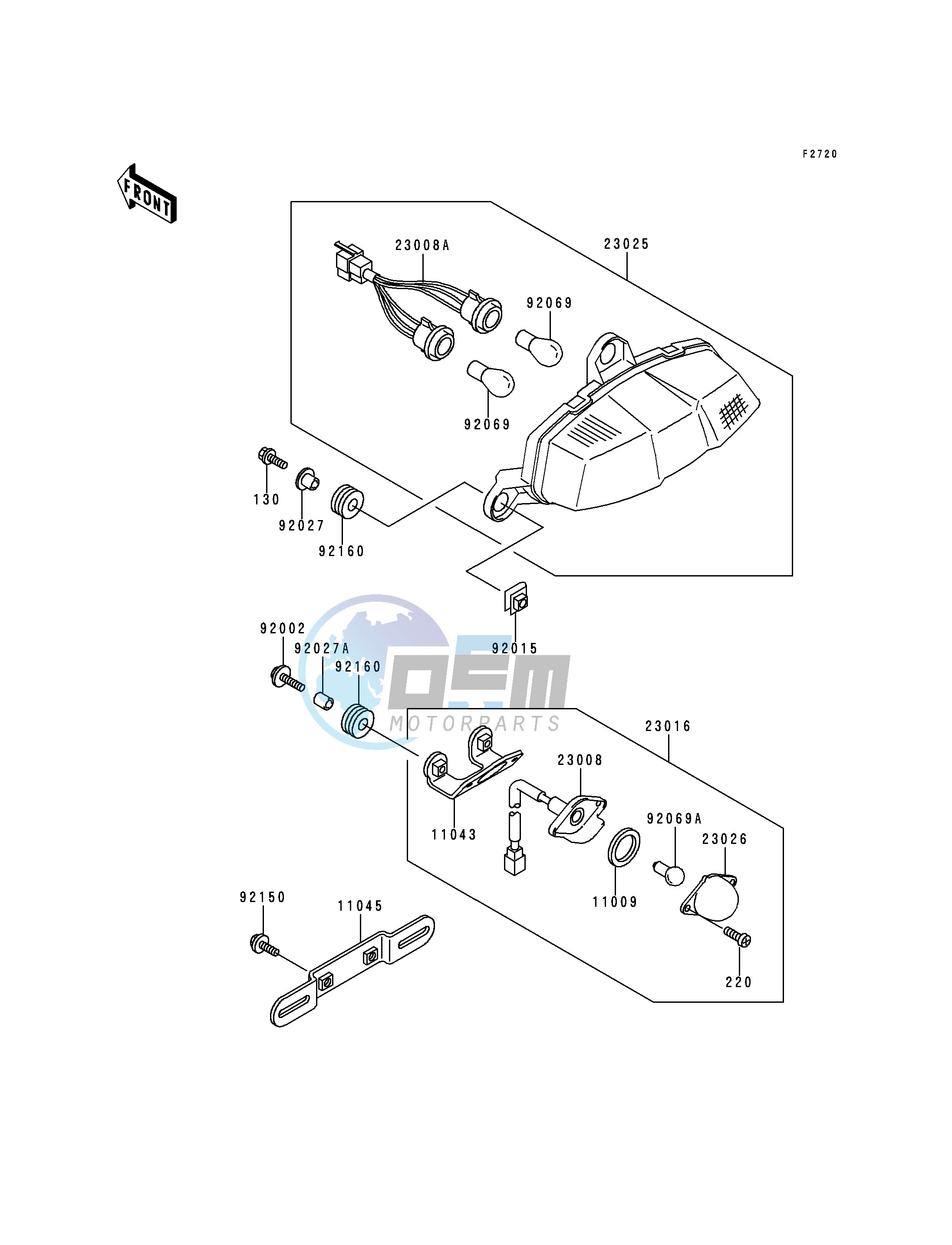 TAILLIGHT-- S- -