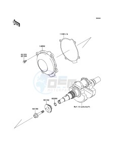 KVF650_4X4 KVF650FDF EU GB drawing Recoil Starter